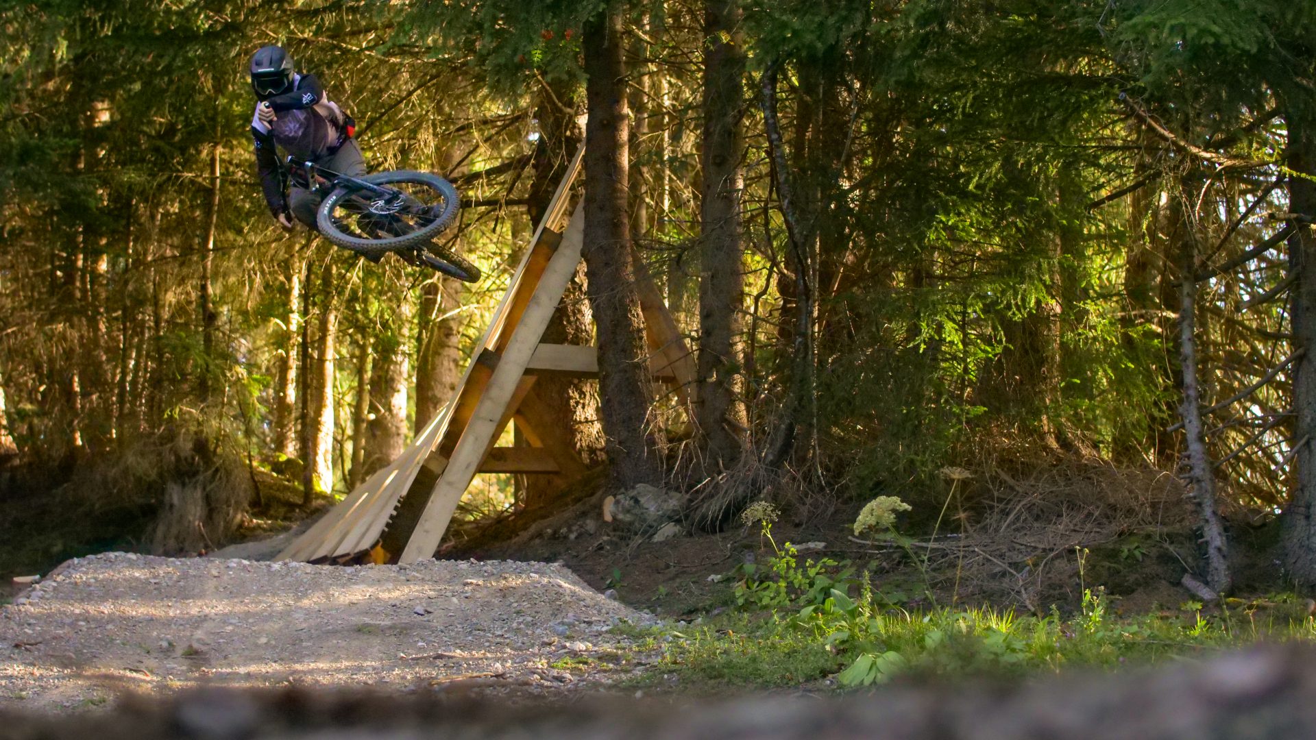 Leysin Bikepark - Nérine - Black section