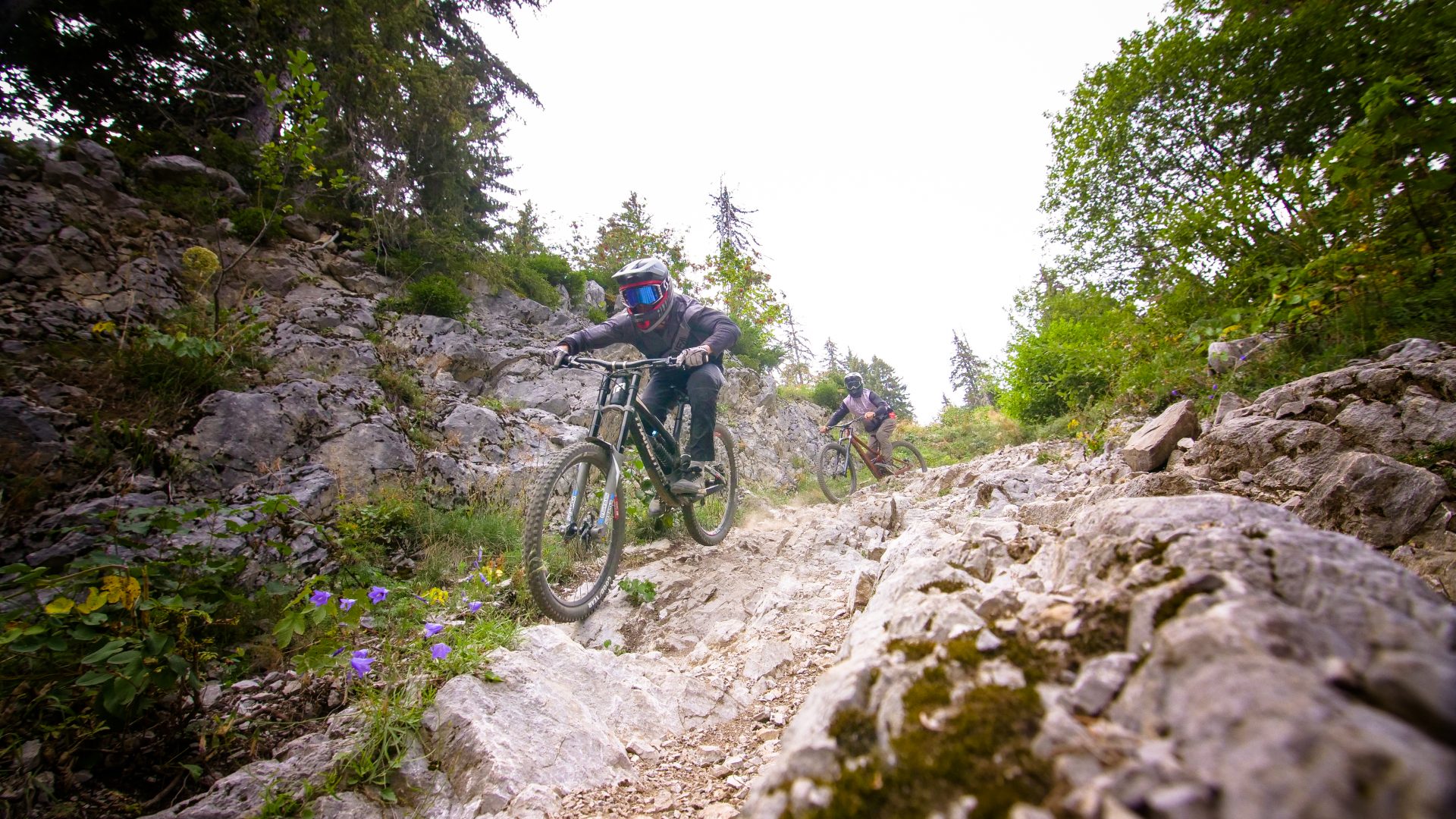 Leysin Bikepark - Nérine - Black section